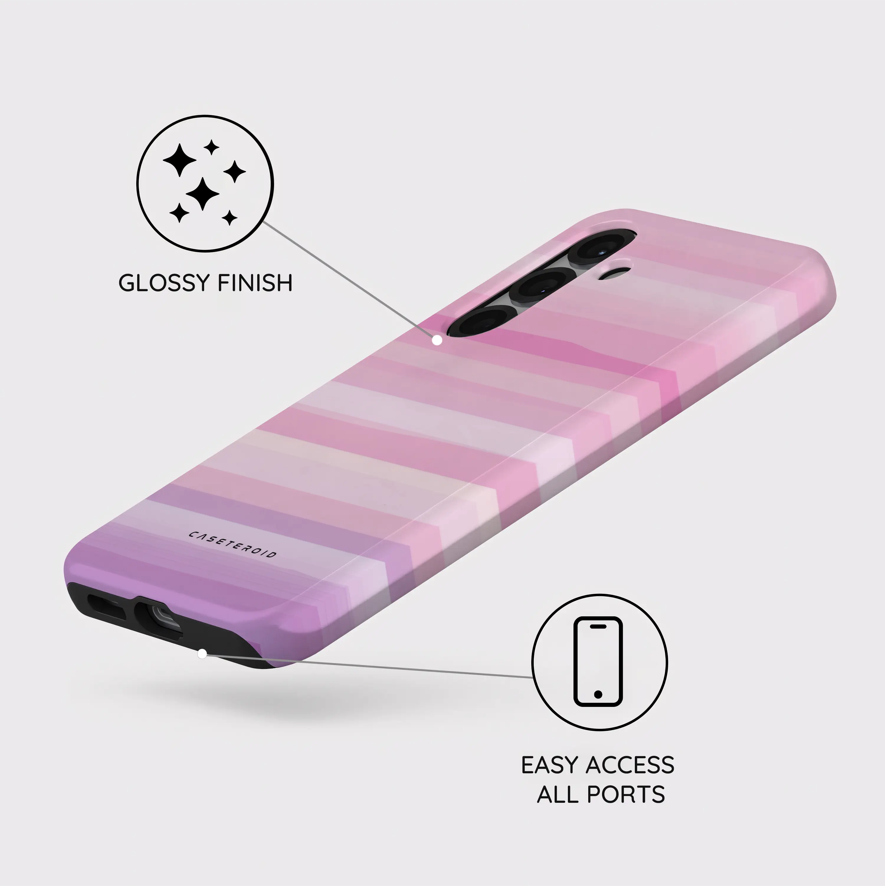 Pink Twilight - Samsung Galaxy S25 Case