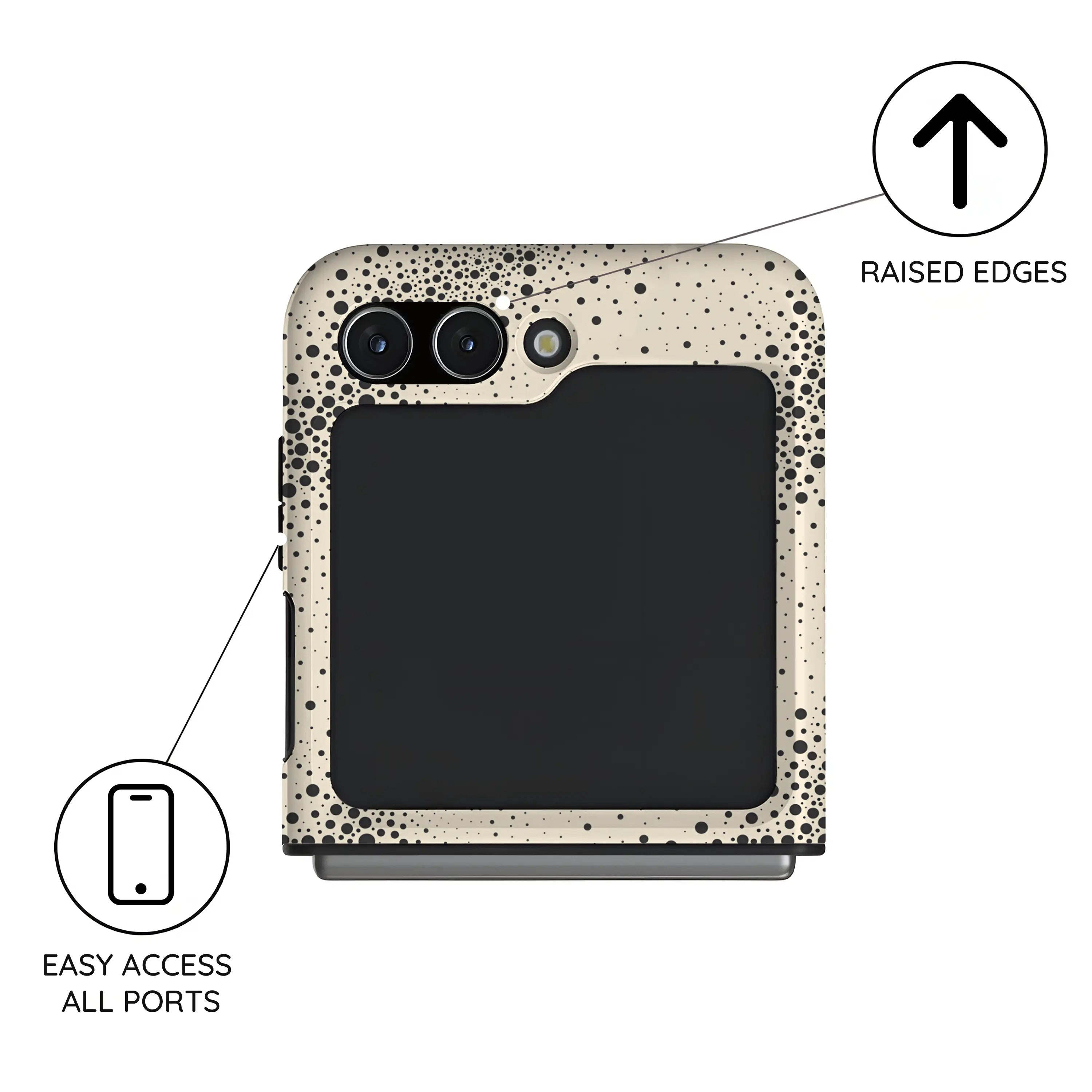 Point Spread - Samsung Galaxy Z Flip 5 Case