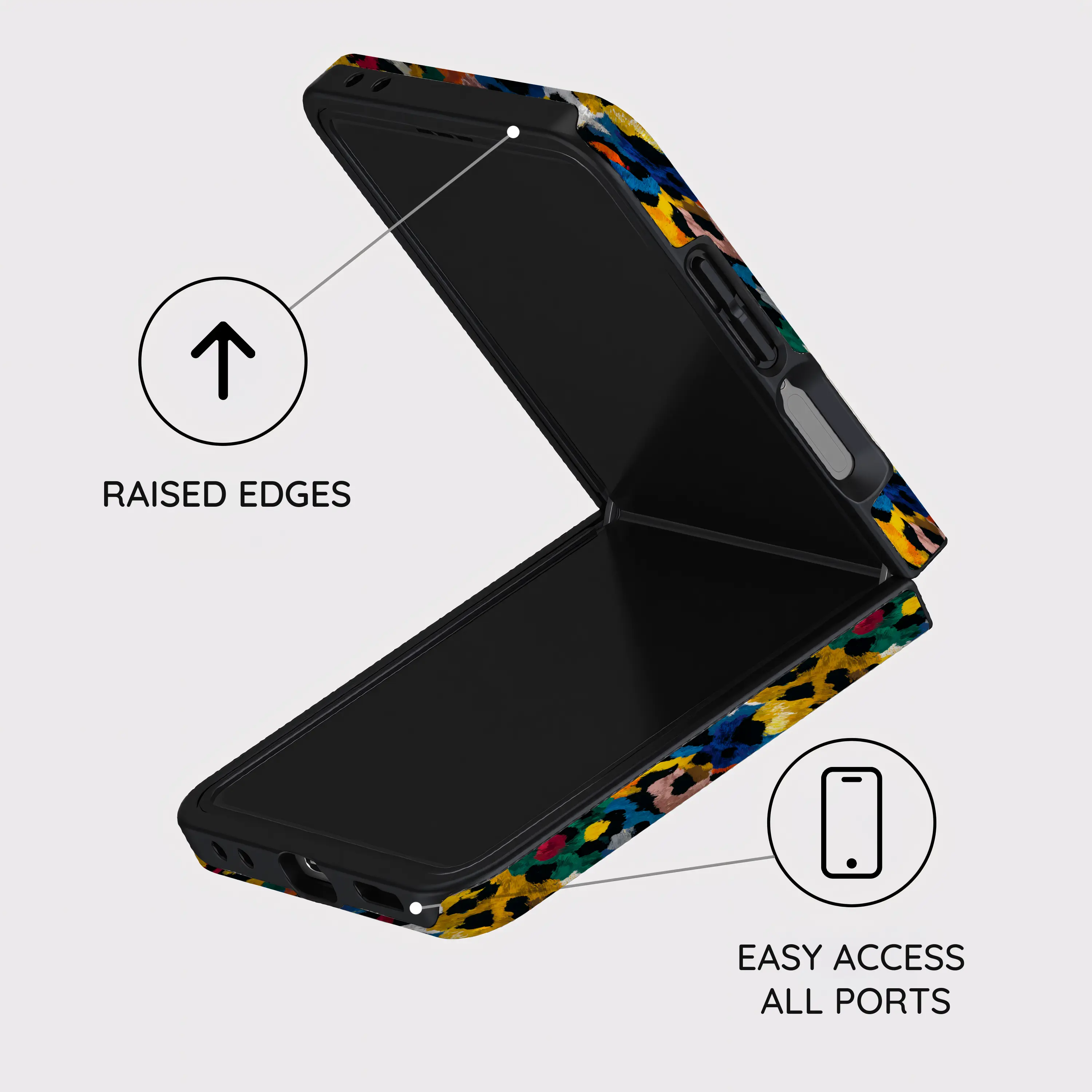 Predator Savage - Samsung Galaxy Z Flip 7 Case