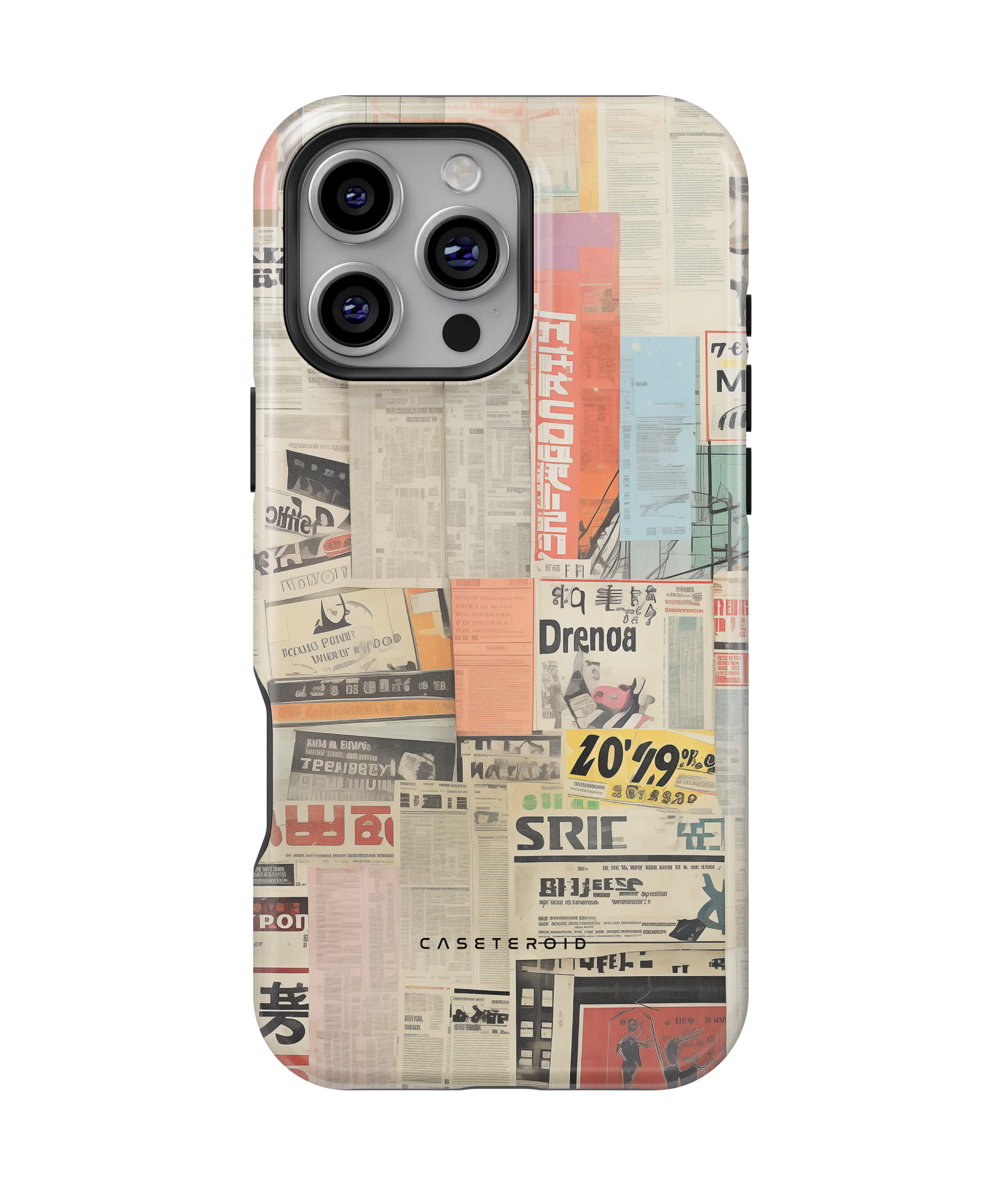 iPhone Tough Case with MagSafe - PressPass Collage - CASETEROID