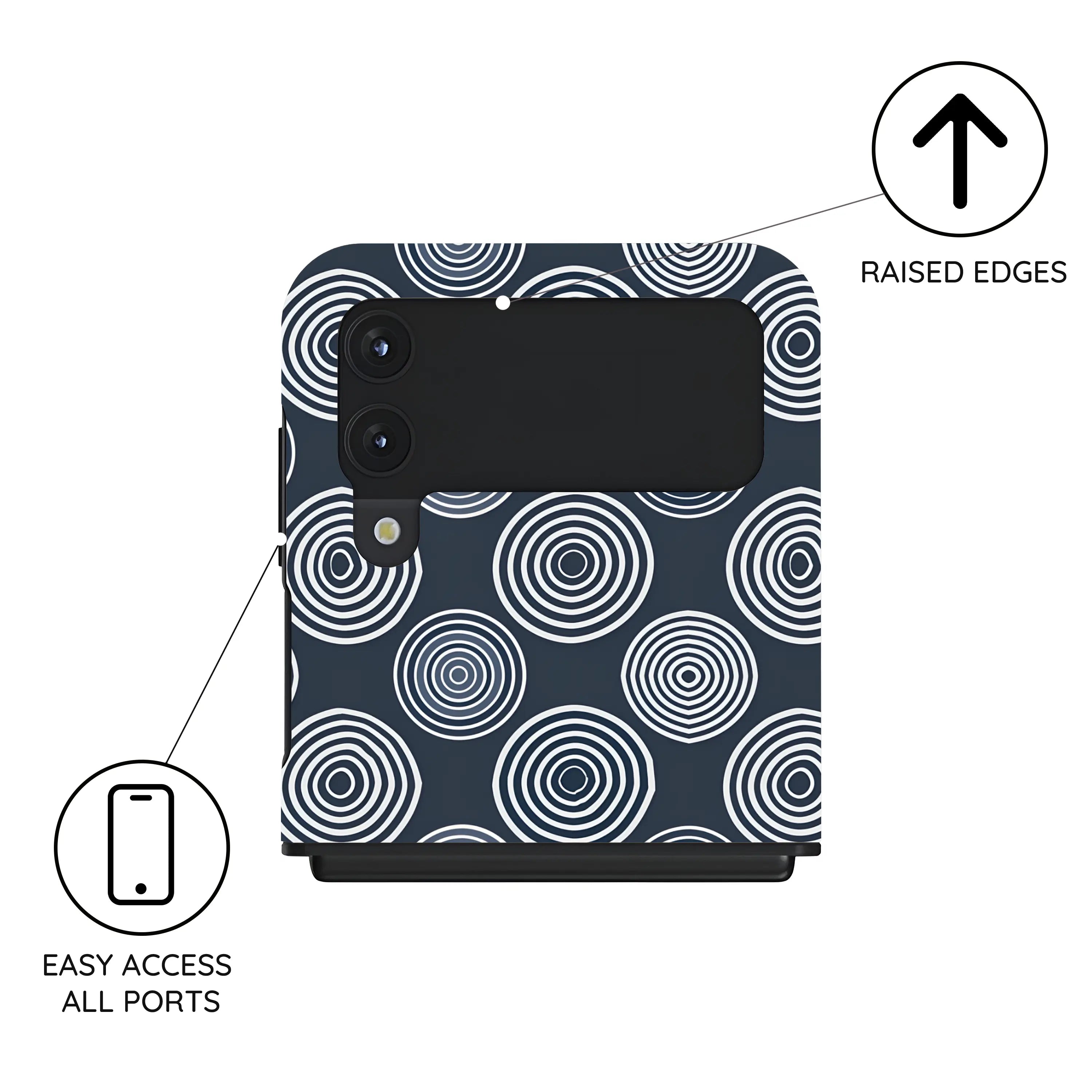 Pulse Rings - Samsung Galaxy Z Flip 4 Case