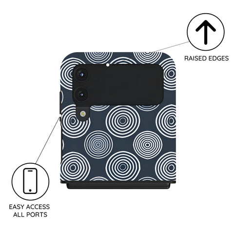 Pulse Rings - Samsung Galaxy Z Flip 4 Case