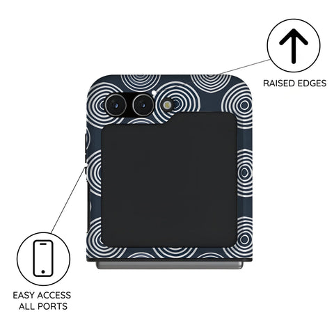 Pulse Rings - Samsung Galaxy Z Flip 5 Case
