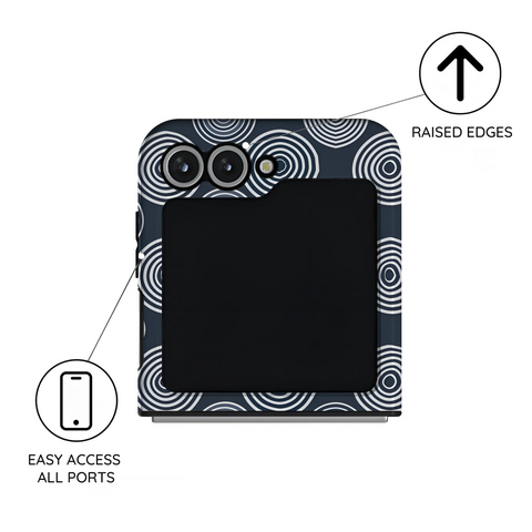 Pulse Rings - Samsung Galaxy Z Flip 6 Case