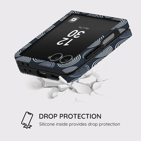 Pulse Rings - Samsung Galaxy Z Flip 7 Case