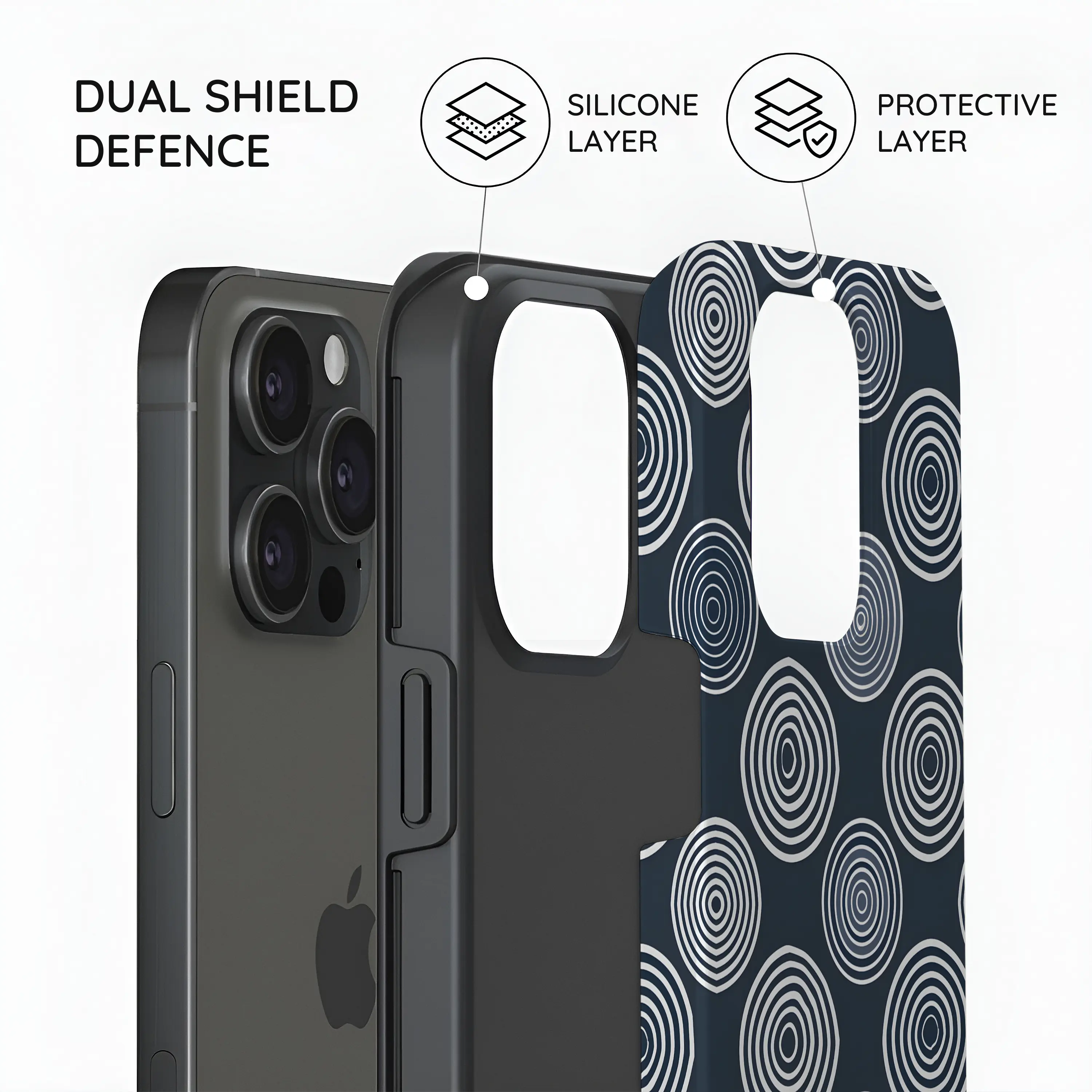 Pulse Rings - iPhone 15 Pro Case