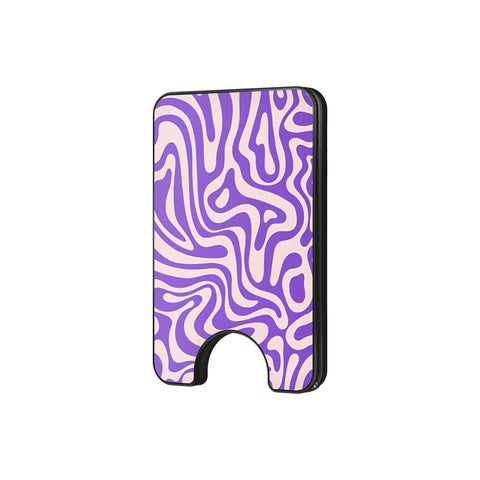 Purple Haze - Magnetic Wallet & Stand