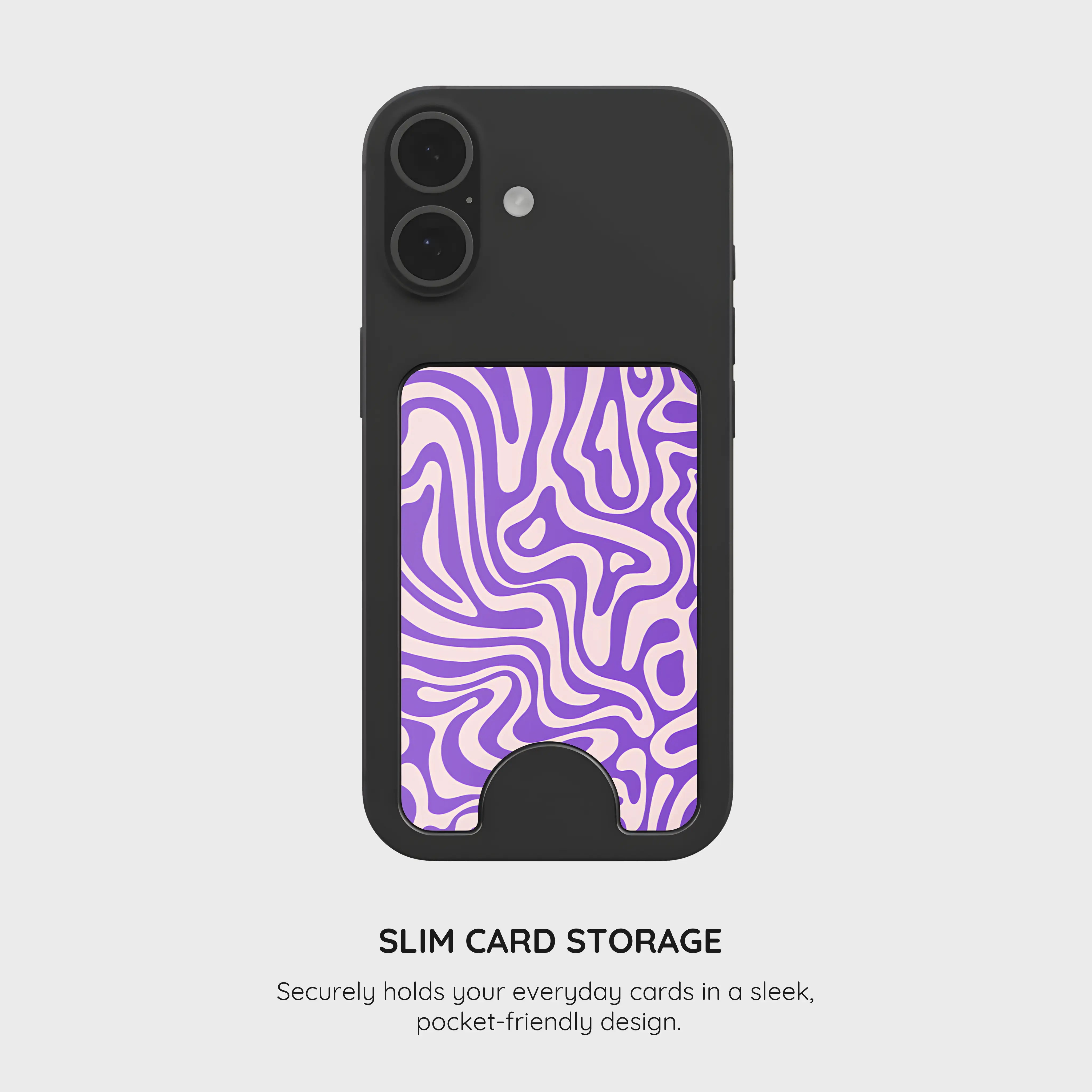 Purple Haze - Magnetic Wallet & Stand