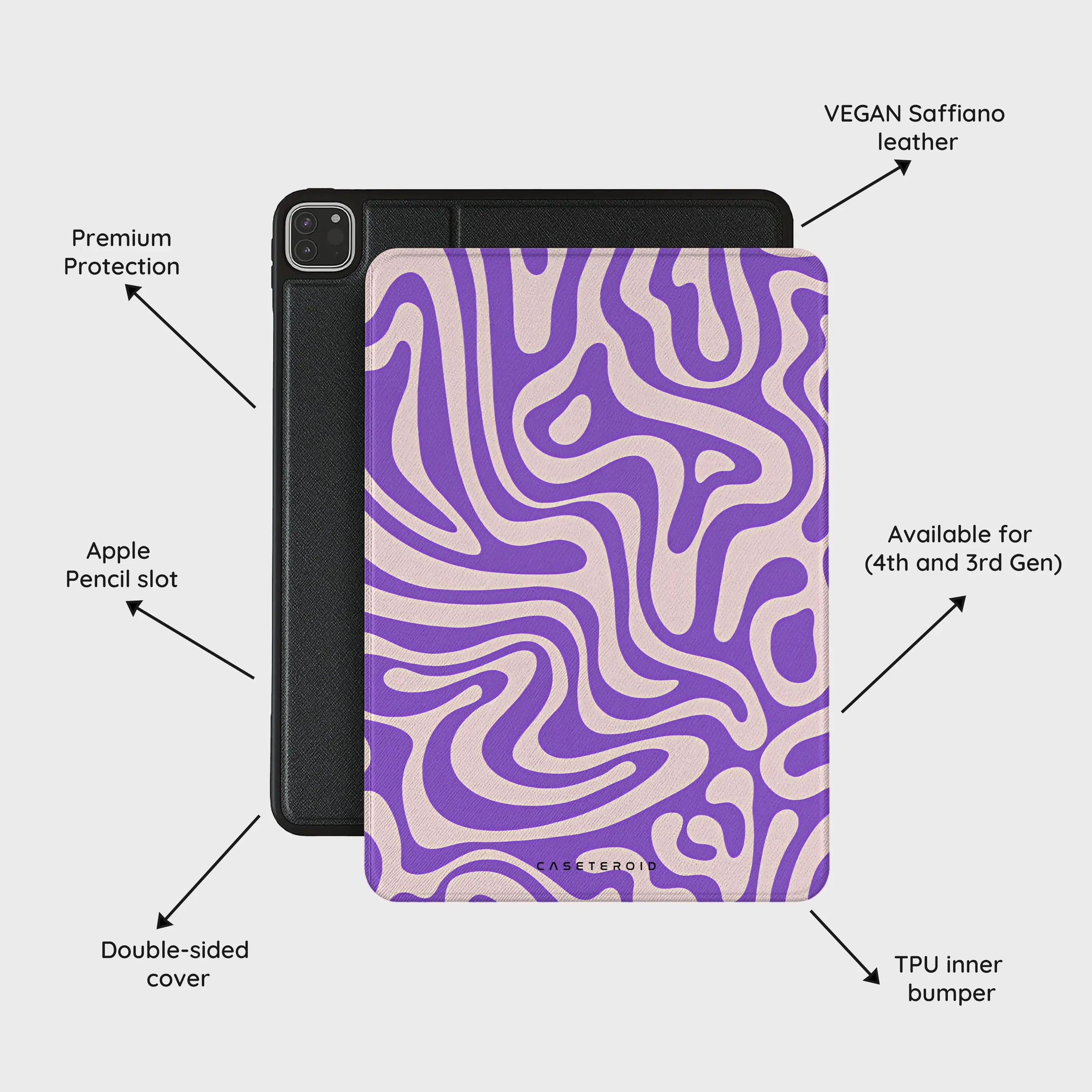 Purple Haze - iPad Pro 11 (4th/3rd Gen) Case