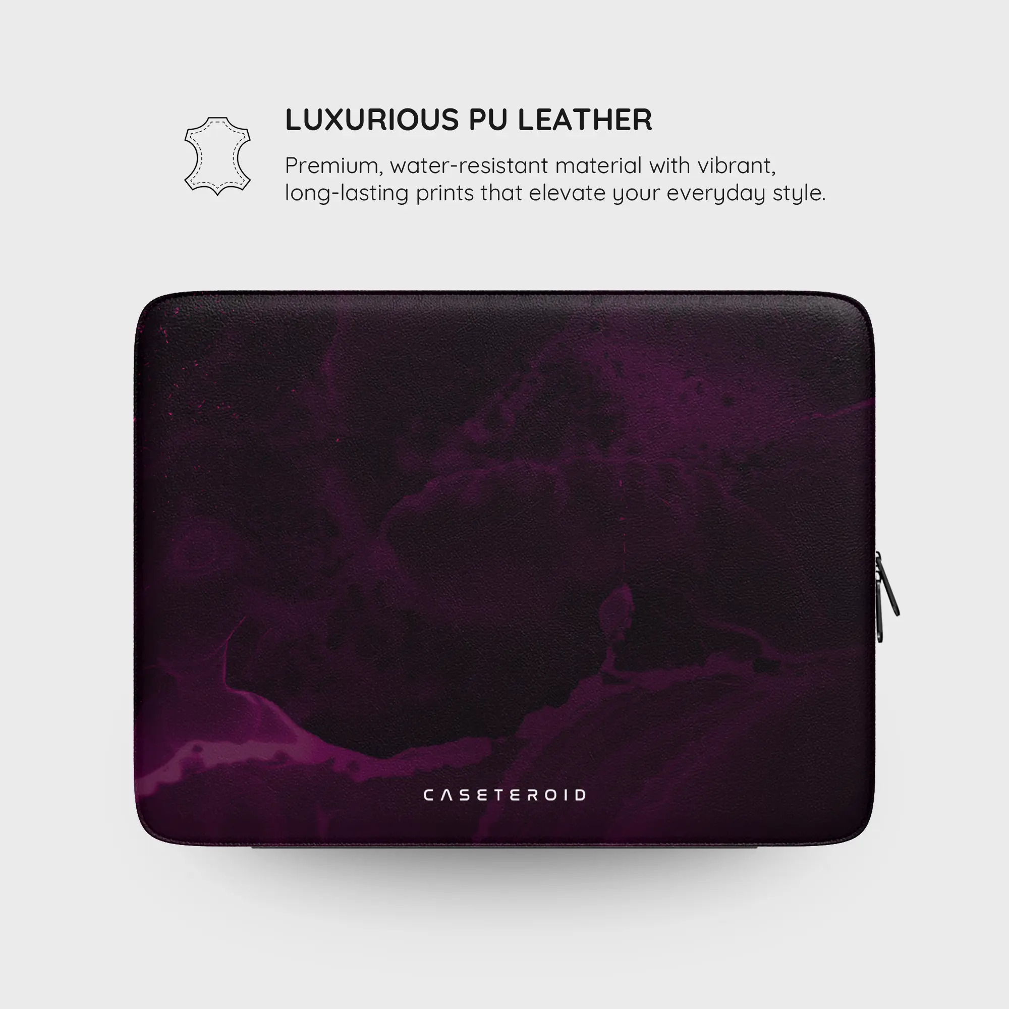 Purple Nebula Burst - Laptop Sleeve