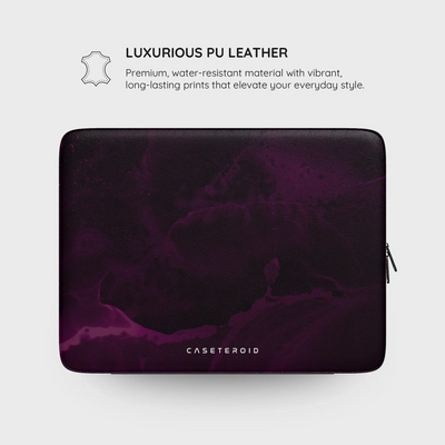 Purple Nebula Burst - Laptop Sleeve