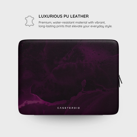 Purple Nebula Burst - Laptop Sleeve