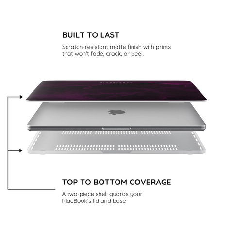Purple Nebula Burst - MacBook Neo 13 [A3404] Case