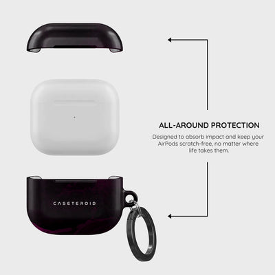 Purple Nebula Burst - AirPods 3 Case