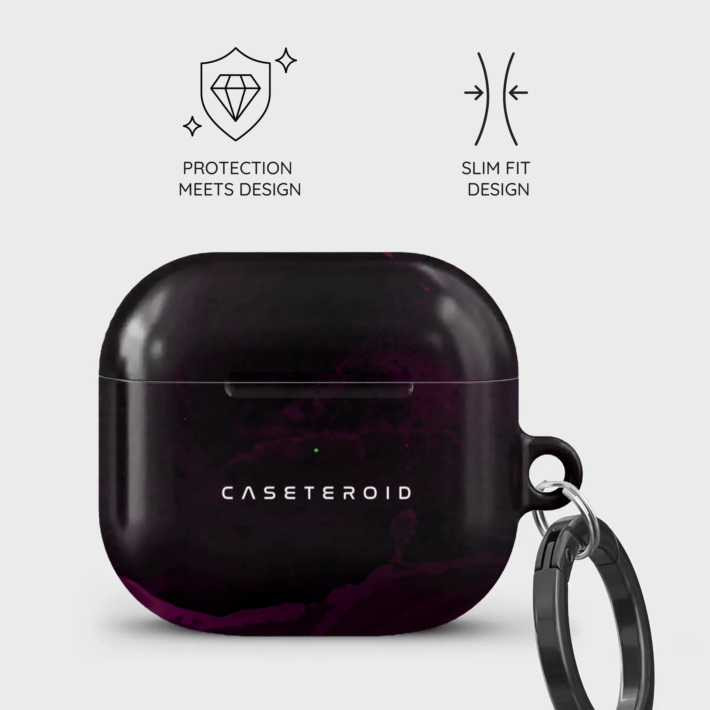 Purple Nebula Burst - AirPods 3 Case