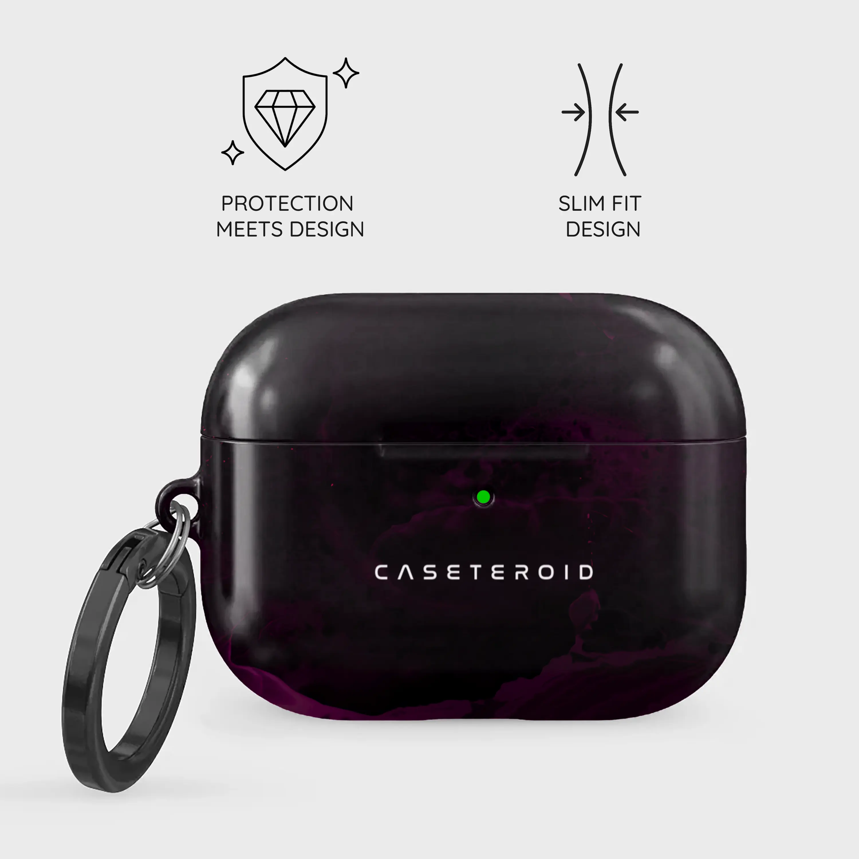 Purple Nebula Burst - AirPods Pro 3 Case