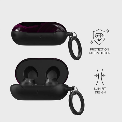 Purple Nebula Burst - Samsung Galaxy Buds Plus Case