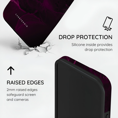Purple Nebula Burst - iPhone 13 Pro Case