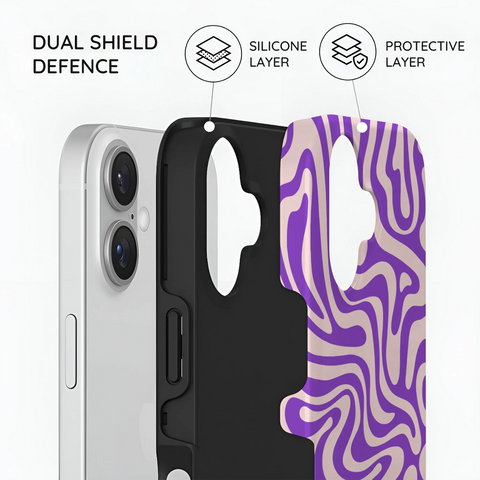Purple Haze - iPhone 16 Plus Case