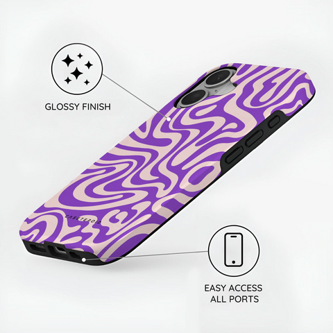 Purple Haze - iPhone 16 Plus Case