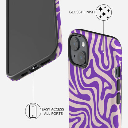 Purple Haze - iPhone 15 Plus Case