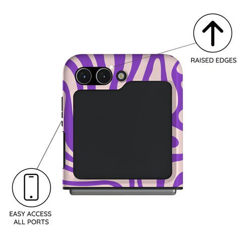 Purple Haze - Samsung Galaxy Z Flip 5 Case