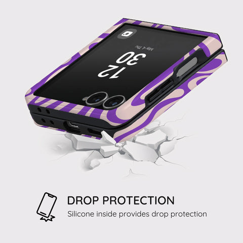 Purple Haze - Samsung Galaxy Z Flip 7 Case