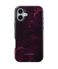 iPhone Tough Case with MagSafe - Purple Nebula Burst - CASETEROID