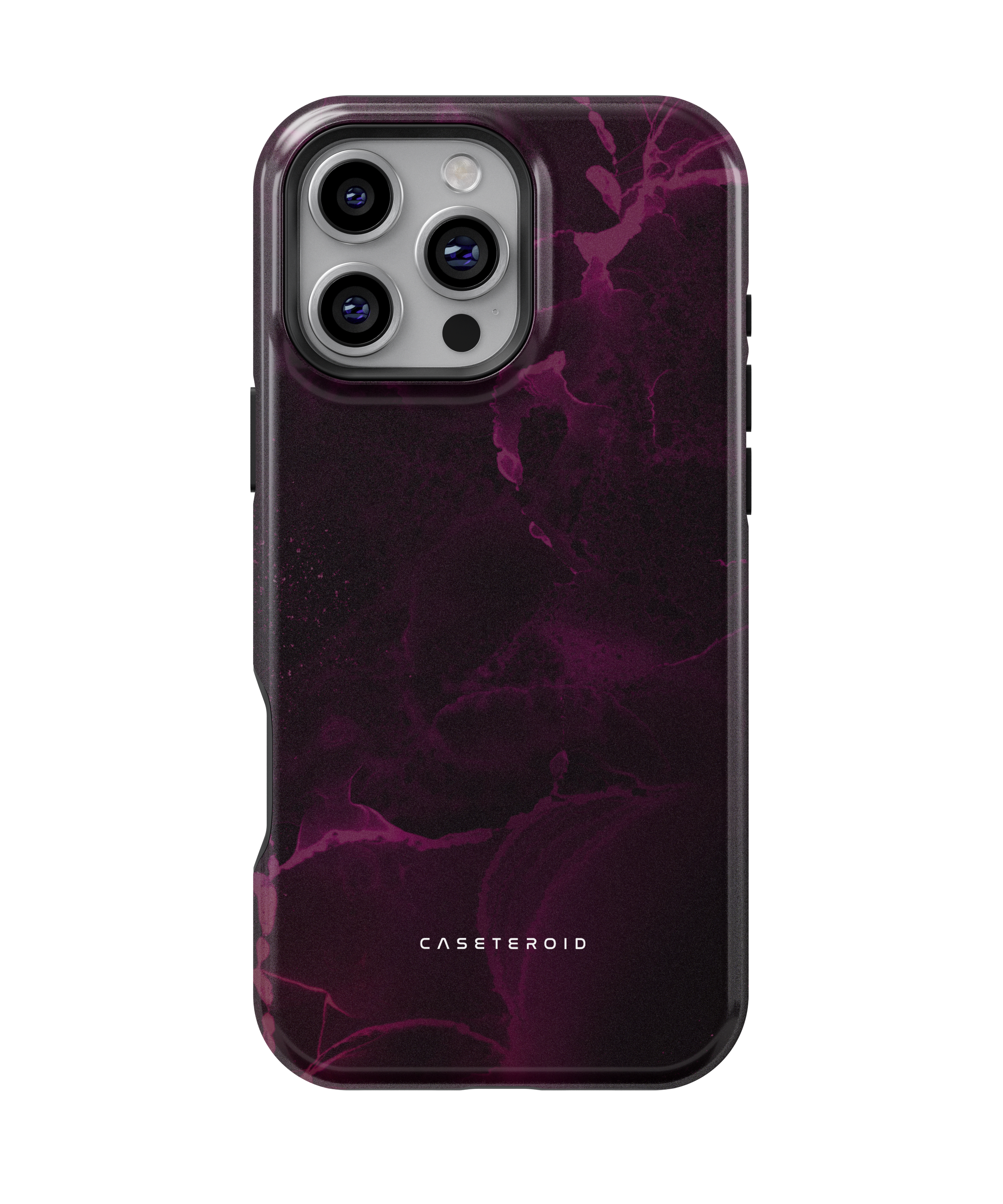 iPhone Tough Case with MagSafe - Purple Nebula Burst - CASETEROID