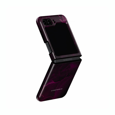 Purple Nebula Burst - Samsung Galaxy Z Flip 5 Case