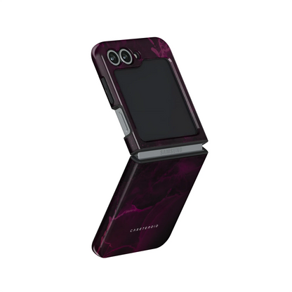Purple Nebula Burst - Samsung Galaxy Z Flip 6 Case
