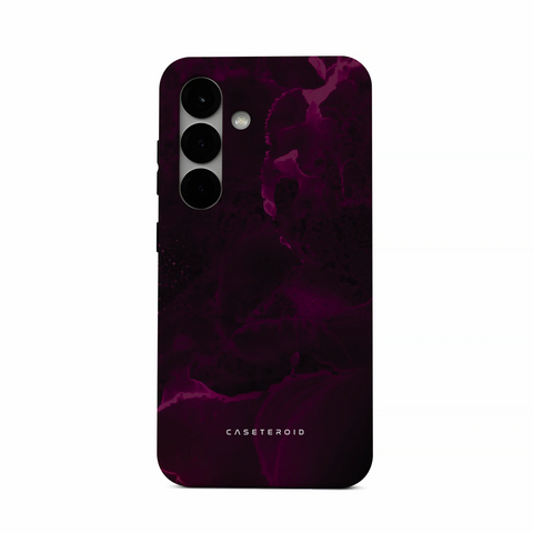 Purple Nebula Burst - Samsung Galaxy S25 Case