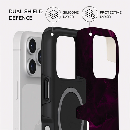 Purple Nebula Burst - iPhone 17 Pro Case