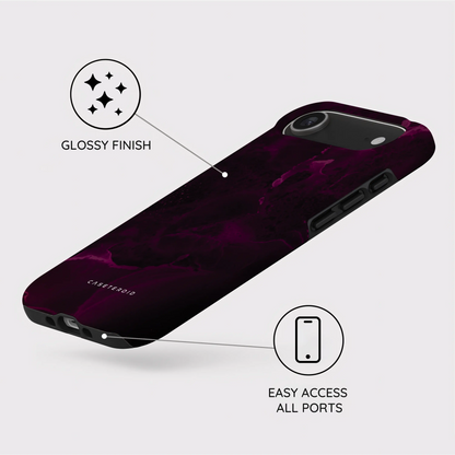 Purple Nebula Burst - iPhone 17 Air Case