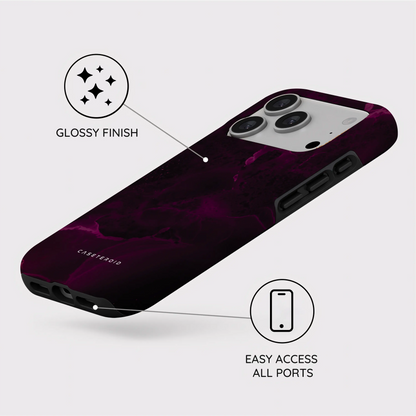 Purple Nebula Burst - iPhone 17 Pro Case