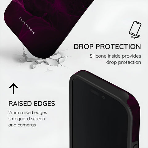 Purple Nebula Burst - iPhone 16 Pro Max Case