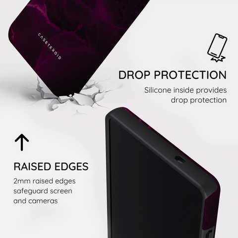 Purple Nebula Burst - Samsung Galaxy S25 Ultra Case