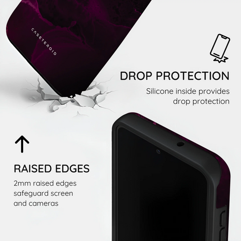 Purple Nebula Burst - Samsung Galaxy S23 Plus Case