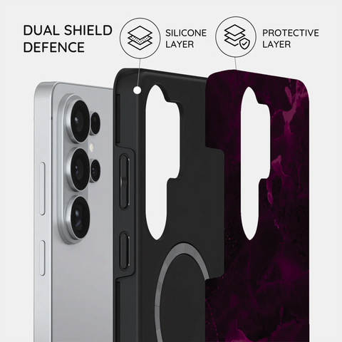Purple Nebula Burst - Samsung Galaxy S26 Ultra Case