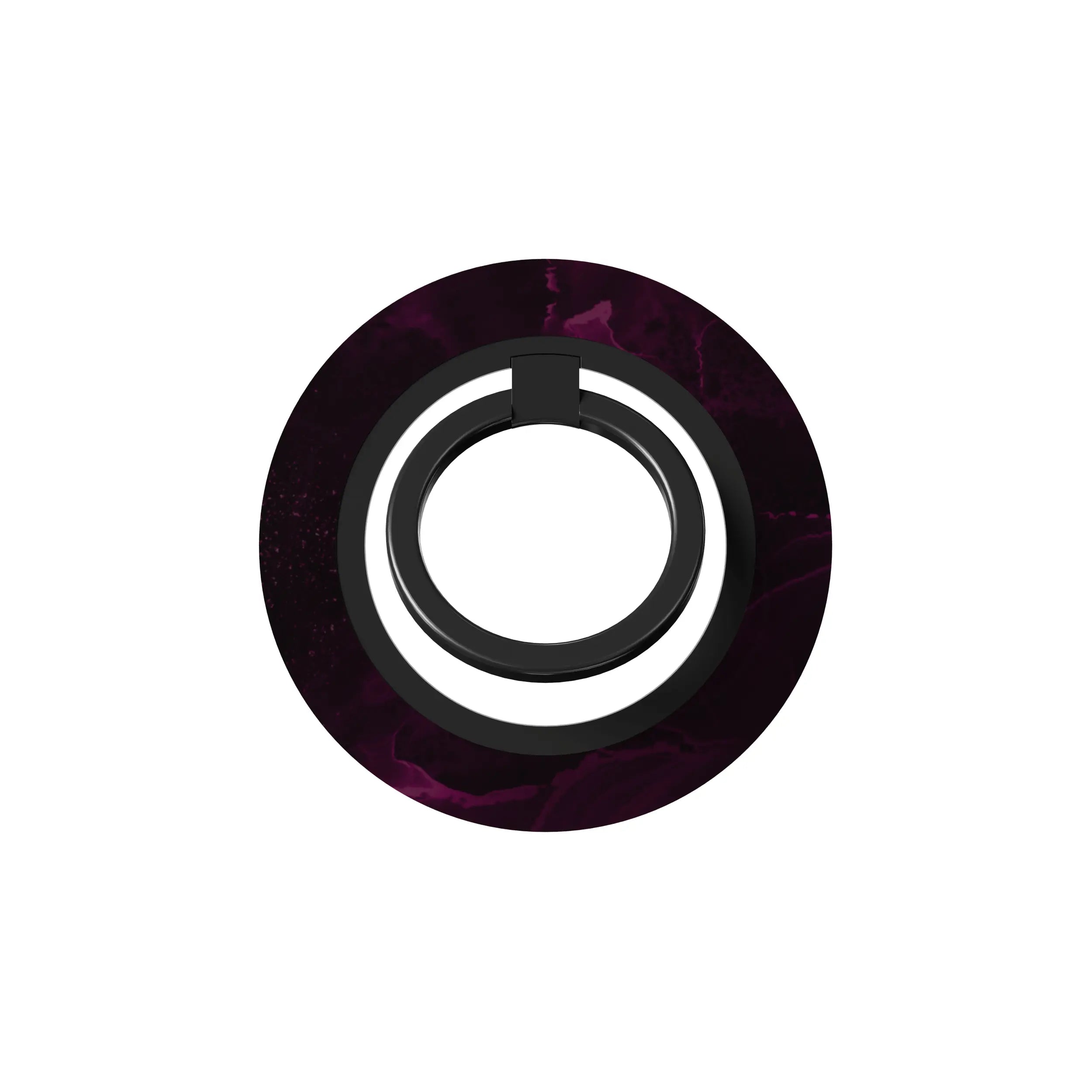 Purple Nebula Burst - Magnetic Ring Holder