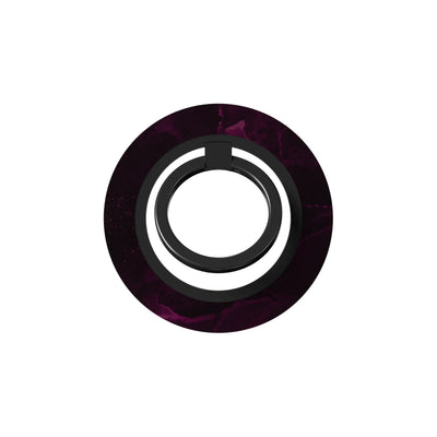 Purple Nebula Burst - Magnetic Ring Holder