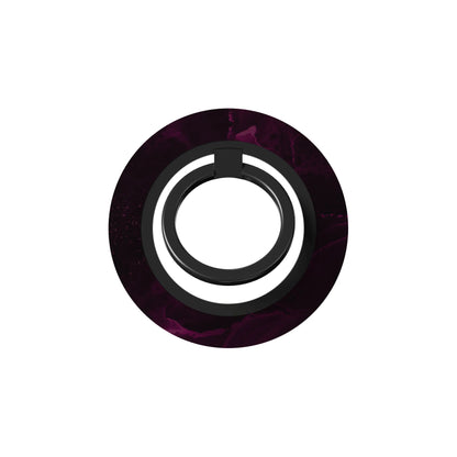 Purple Nebula Burst - Magnetic Ring Holder