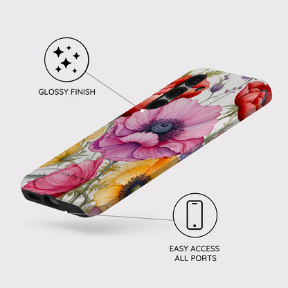 Radiant Bloom - Samsung Galaxy S25 Case