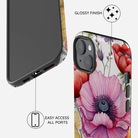 Radiant Bloom - iPhone 14 Case