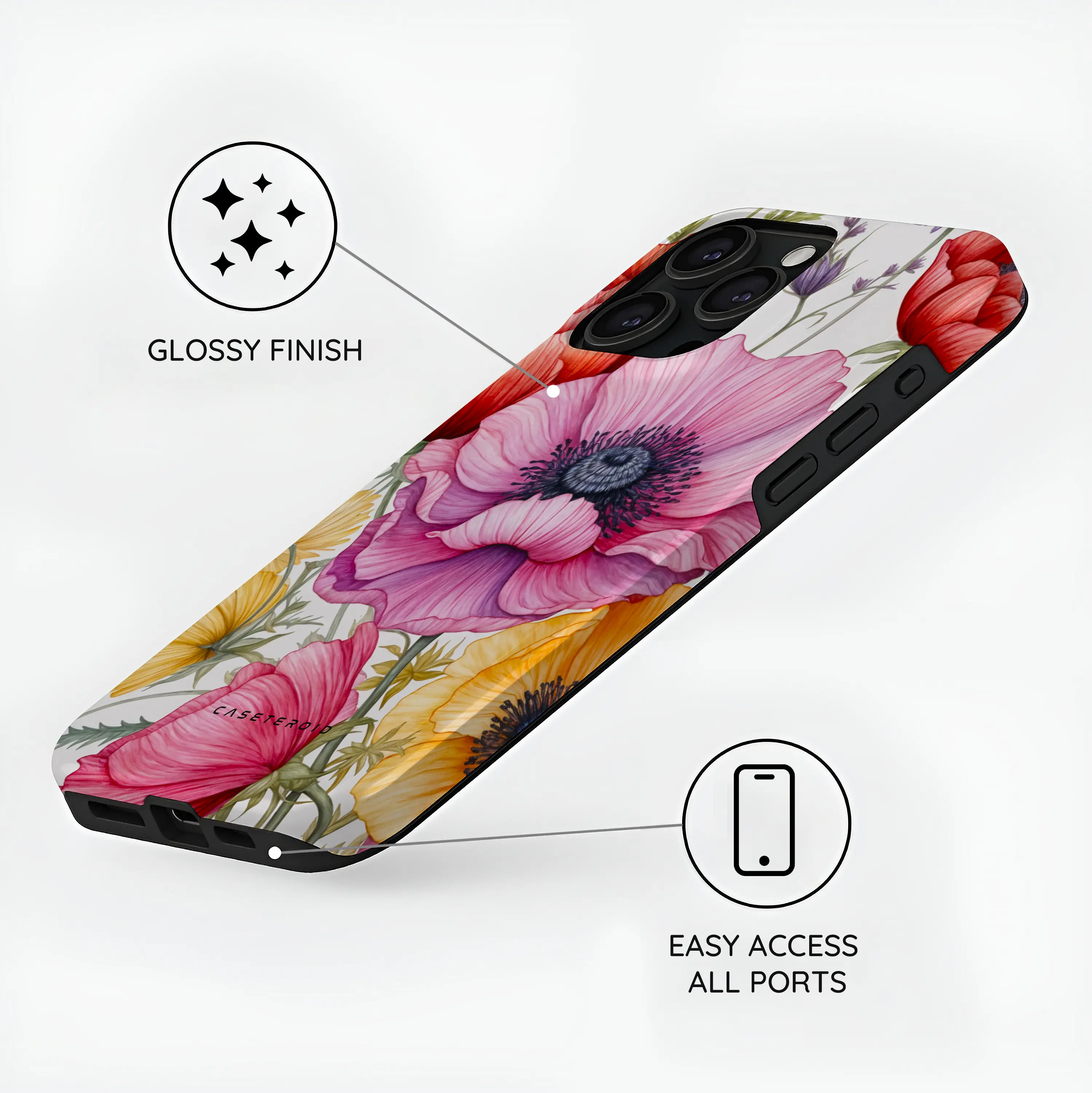 Radiant Bloom - iPhone 15 Pro Case