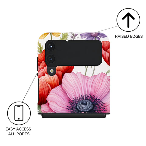 Radiant Bloom - Samsung Galaxy Z Flip 4 Case