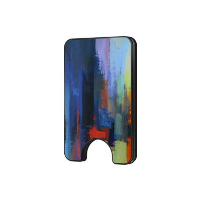Rainbow Canvas - Magnetic Wallet & Stand