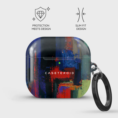 Rainbow Canvas - AirPods 4 Case