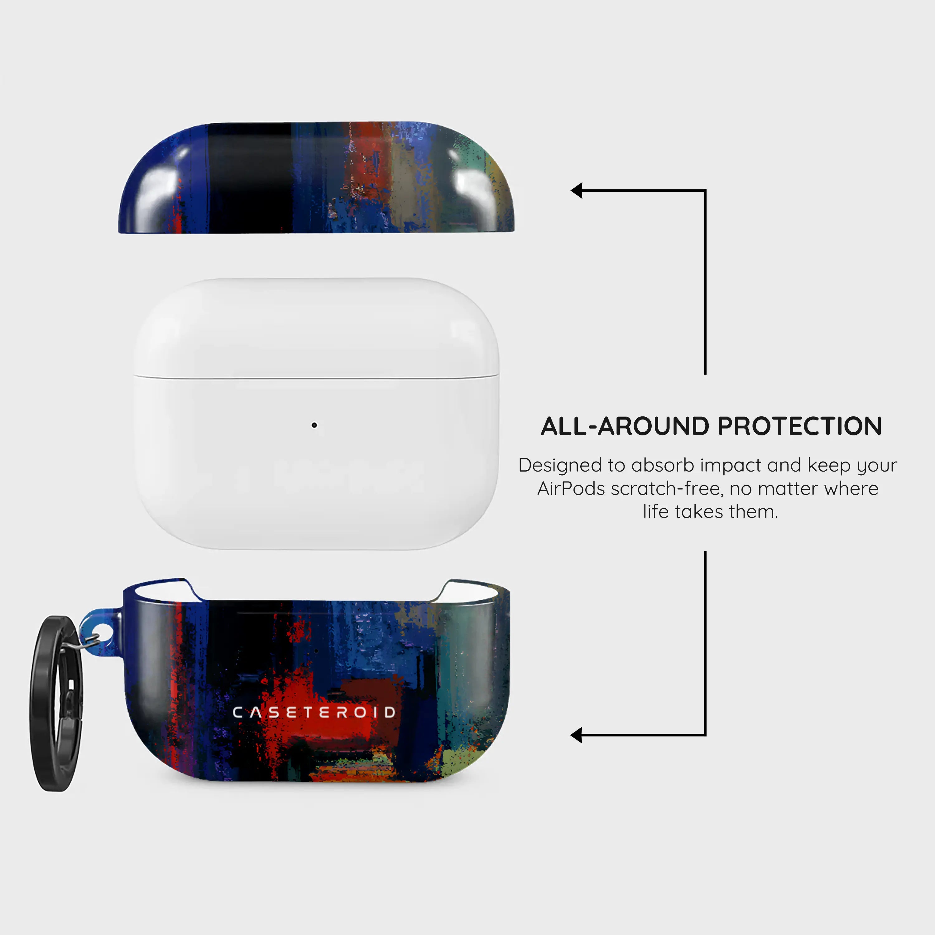 Rainbow Canvas - AirPods Pro 2 Case