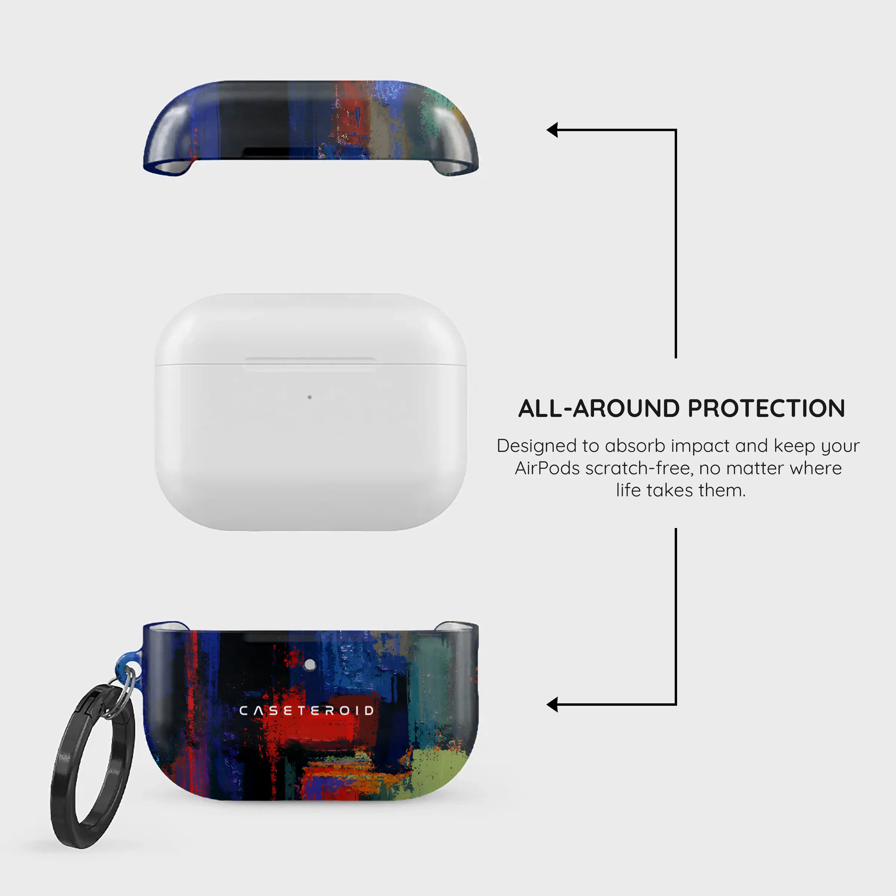 Rainbow Canvas - AirPods Pro 3 Case